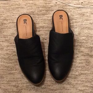 Vegan austin flat size 9 black